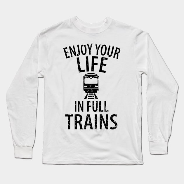 train railwayman trains driver Long Sleeve T-Shirt by Johnny_Sk3tch